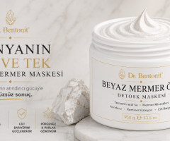 Afyonkarahisar Mermerinden Beyaz Mermer Detoks Bakım Maskesi - 2