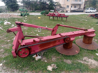 Az Kullanılmış Tamburlu Ot, Çayır Biçme Makinası