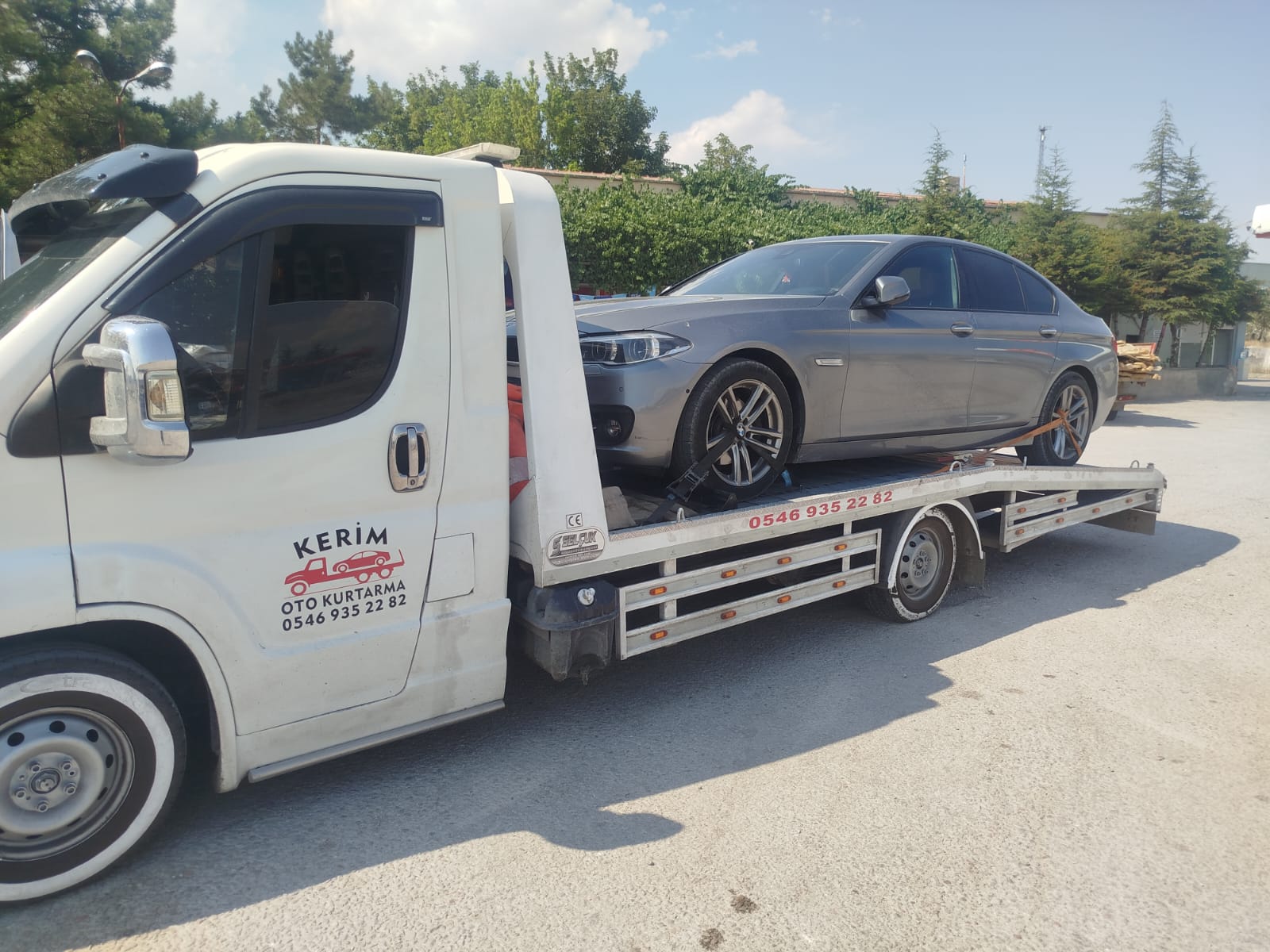 Bayat Oto Kurtarma ACİL oto çekici hizmeti 7 gün 24 saat