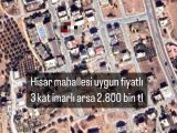 AYDIN DİDİM HİSAR MAH 199 M2 3. KAT İMARLI SATILIK ARSA