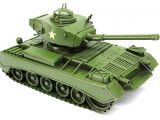 Diecast Model Metal Tank  - ( Vintage , El Yapımı)