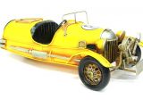 Diecast Model Klasik Yarış Arabası - ( Vintage , El Yapımı)