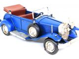 Diecast Model Nostaljik Metal Araba  Üstü Açık   - ( Vintage , El Yapımı)