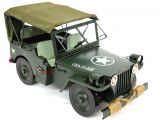 Diecast Model Askeri Arazi Jipi Amerikan   - ( Vintage , El Yapımı)