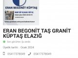 ERAN BEGONİT TAŞ BAZALT TAŞI GRANİT TAŞ ELAZIĞ MALATYA 